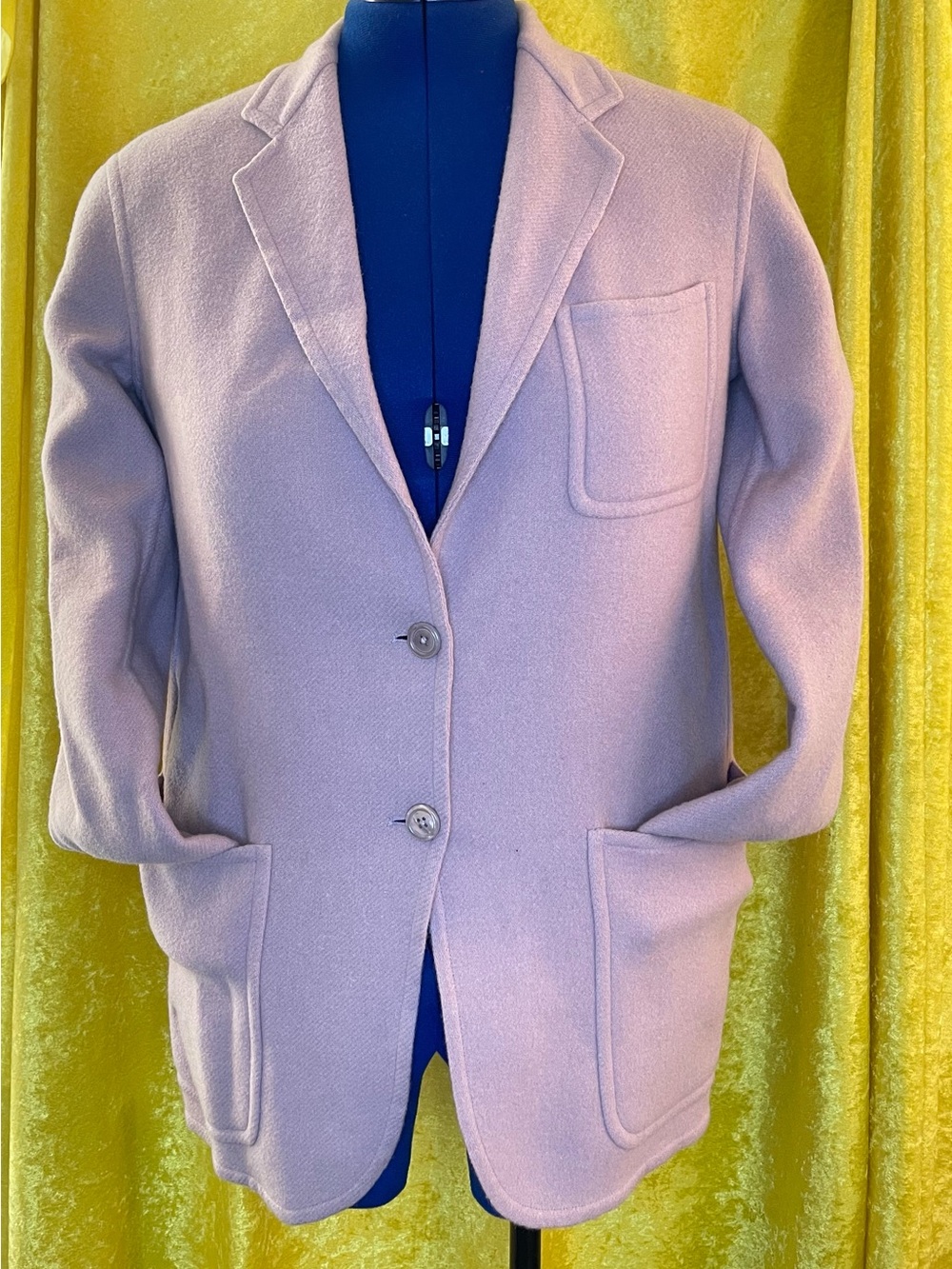 Purple label Ralph Lauren Lavender Wool Blend Blazer Coat